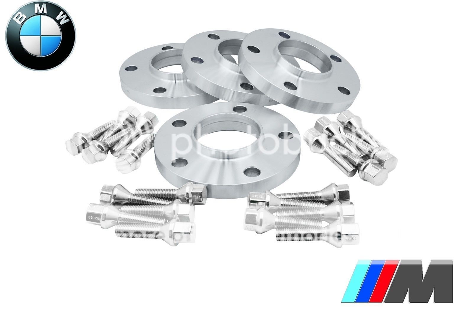 BMW Hub Centric Wheel Spacers Staggered Kit 5x120 (2) 15mm & (2) 20mm W/ Bolts eBay